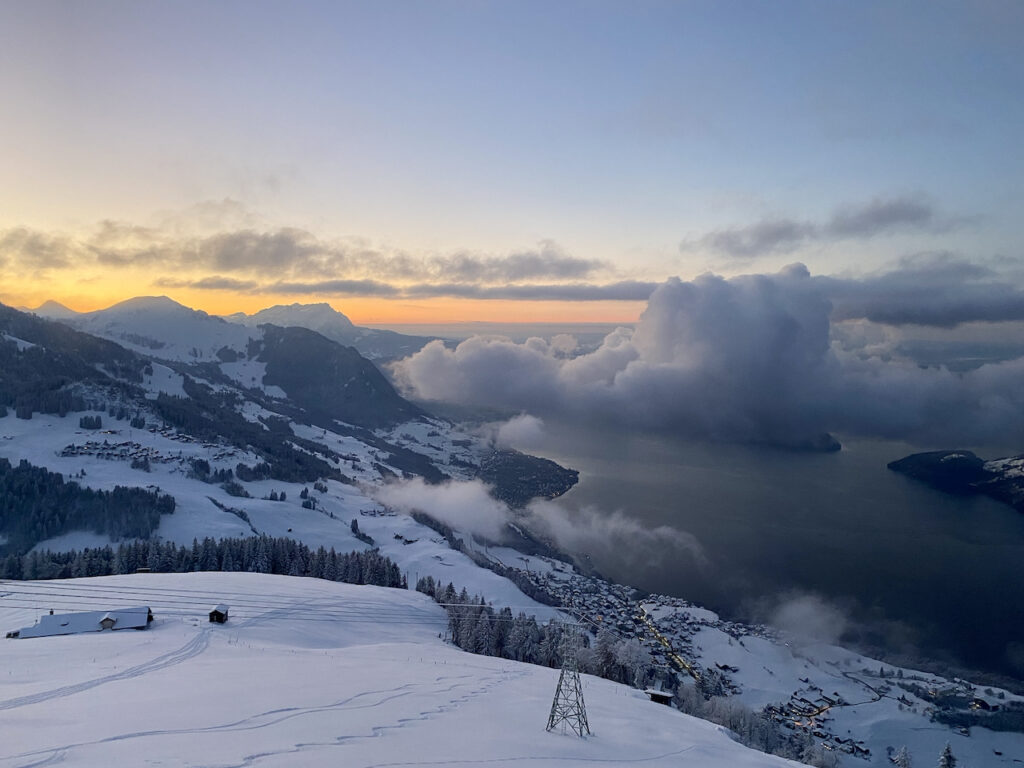 Schneschuhwochenende auf der Alp Niederbauen